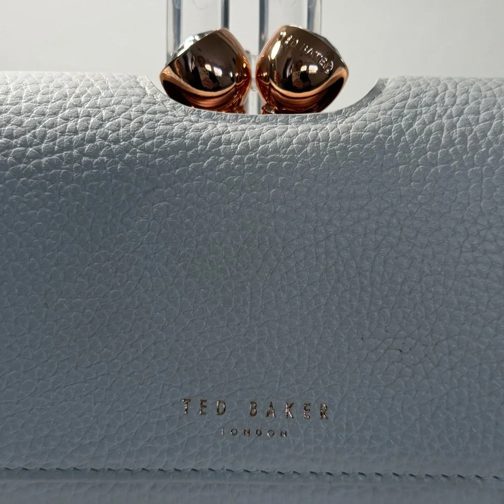 NWT Ted Baker Muscovy Bobble Matinee Textured Leather Wallet - Picture 3 of 10